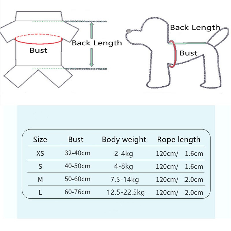 Novi kućni ljubimci Dodaci za pse Svjetleći podesivi pojas za pse Štene Prsluk Ovratnik Povodac Francuski buldog Srednji Mali Veliki Pas