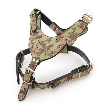 Naastidega Pu-nahast koerarakmed, nahkneedid Naastidega koerarakmed, suured koerad pitbullile, mastifile, bokserile, bullterjerile