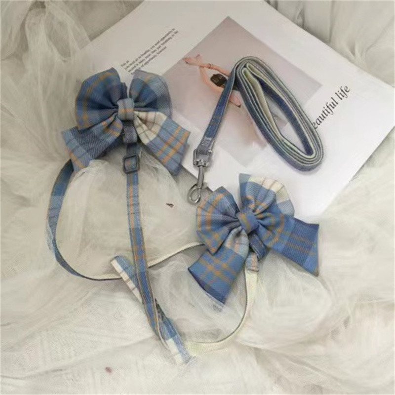 Vestă pentru câini de talie mică, frânghie de tracțiune, ham pentru cățeluș, hamuri pentru pisici de companie, guler pentru câini, curea drăguță, respirabil, pentru animale de companie, Yorkshire