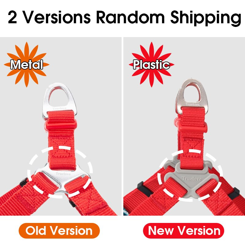 Truelove prednji najlonski pojas za pse bez povlačenja, podesivi sigurnosni pojas, reflektirajući za pse, male srednje, udoban trening trčanja