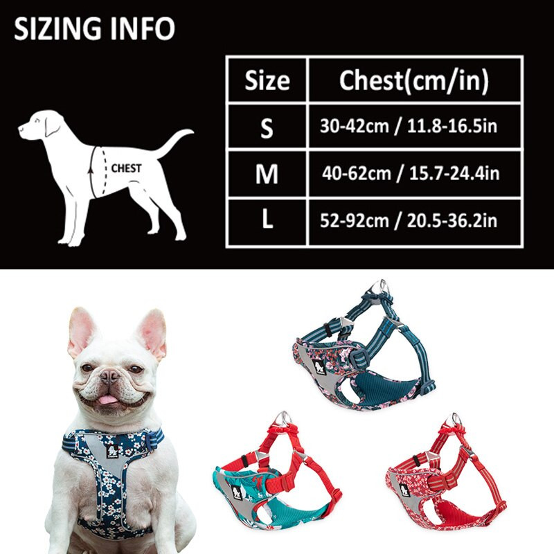 Truelove prednji najlonski pojas za pse bez povlačenja, podesivi sigurnosni pojas, reflektirajući za pse, male srednje, udoban trening trčanja