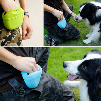 STVK Pet Portable Dog Training Τσάντα μέσης Treat Snack Bait Dog Agility Θήκη αποθήκευσης ζωοτροφών σε εξωτερικό χώρο Θήκη τροφίμων Τσάντες μέσης Αξεσουάρ για σκύλους