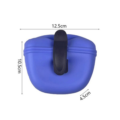 STVK naminiams gyvūnėliams nešiojamas šunų dresavimo juosmens krepšys, skirtas užkandžiams jaukas šunims Agility lauko pašarų laikymo maišelis Maisto juosmens krepšiai šunų priedai