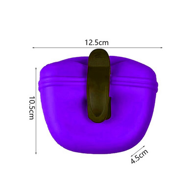 STVK naminiams gyvūnėliams nešiojamas šunų dresavimo juosmens krepšys, skirtas užkandžiams jaukas šunims Agility lauko pašarų laikymo maišelis Maisto juosmens krepšiai šunų priedai