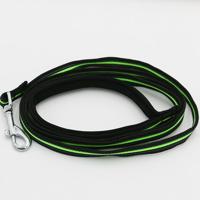 Benepaw Tvirtas ilgas šuns dresavimo pavadėlis, kokybiškas neslidus dizainas, patogi paminkštinta rankena, naminio gyvūnėlio pavadėlis 1,8 m / 3 m / 5 m / 10 m / 15 m