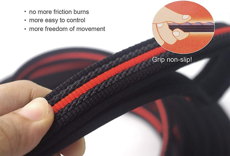 Benepaw Tvirtas ilgas šuns dresavimo pavadėlis, kokybiškas neslidus dizainas, patogi paminkštinta rankena, naminio gyvūnėlio pavadėlis 1,8 m / 3 m / 5 m / 10 m / 15 m