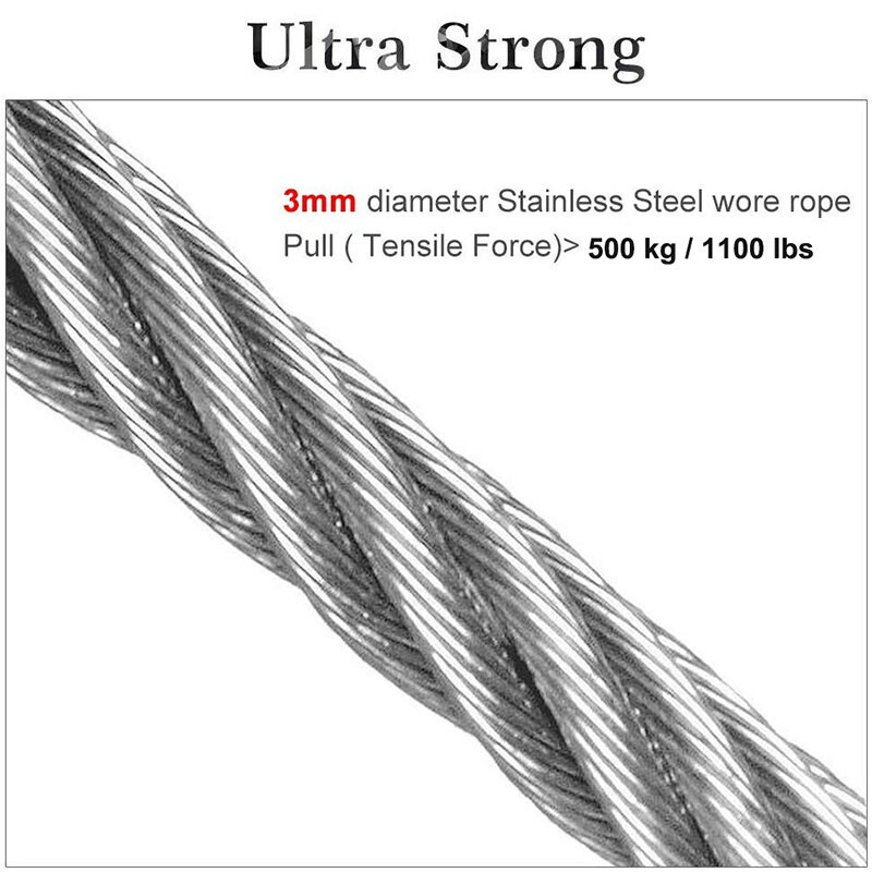 Benepaw Steel Wire Tie Out Cable Dog Leash Heavy Duty Reflective Trolley Training Lead за големи кучета до 125 кг Pet Runner