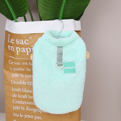 Lemmikloomade riided Väike koera kampsun Sügisene Talvine Villane Pusa Kassi Mood Rakmed Mantel Kutsikas Ühevärviline Pullover Puudel Bulldog