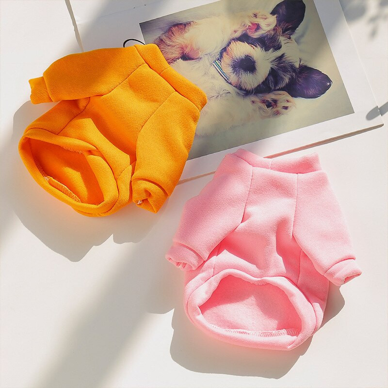 Žiemos animacinių filmų modelio naminiai marškinėliai šilti šunų megztiniai Prancūzų buldogų drabužiai mažiems vidutiniams šunims Čihuahua šuniuko drabužiai