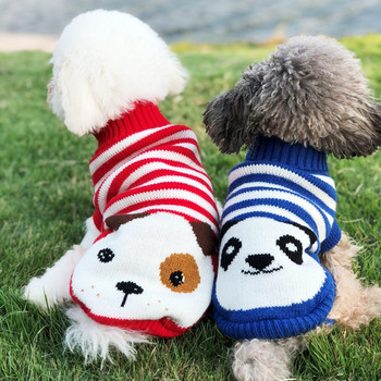 Коледен пуловер за котка, куче, пуловер, зимни дрехи за кучета за малки кучета, чихуахуа, йорки, кученце, яке, облекло за домашни любимци, ubranka dla psa