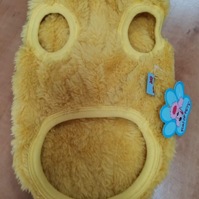 Ρούχα για ένα μικρό σκύλο Τζέρσεϋ πουλόβερ για σκύλους Ρούχα κατοικίδιων κατοικίδιων μεσαία κουτάβια χειμωνιάτικα ρούχα Γατάκι φλις παλτό γιλέκο για σκύλους