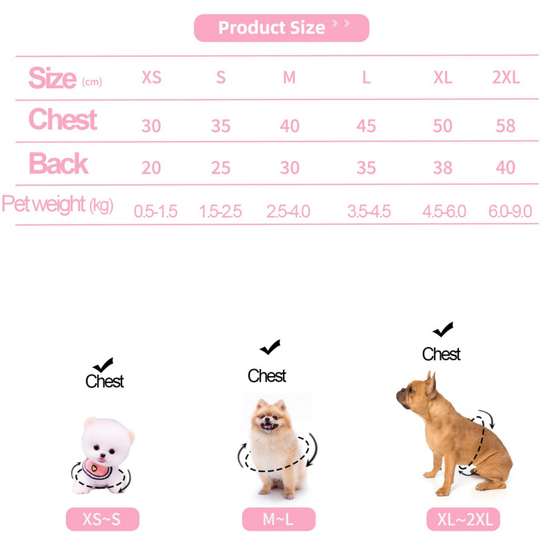 Odjeća za kućne ljubimce od flisa za pse. Majica sa slatkim crtanim medvjedom. Dukserice za pse. Zimski topli džemper. Kaput.