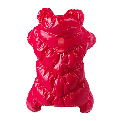 Haine de iarnă pentru câini Salopete rezistente la vânt pentru câini de talie mică Jachetă de puf pentru cățeluș Parka îngroșată impermeabilă Salopetă pentru câini ținute pentru animale de companie