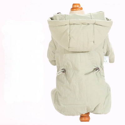 2023 Odjeća za kućne ljubimce Pas Jednobojni modni kostim Odjeća za pse Plišana mačka Zimski pas Uredan pamuk Četveronožna odjeća Odijelo za pse