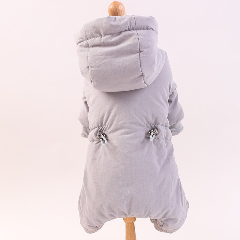 2023 Odjeća za kućne ljubimce Pas Jednobojni modni kostim Odjeća za pse Plišana mačka Zimski pas Uredan pamuk Četveronožna odjeća Odijelo za pse