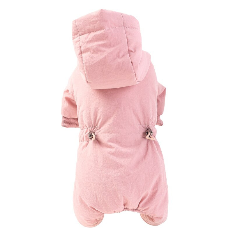 2023 Odjeća za kućne ljubimce Pas Jednobojni modni kostim Odjeća za pse Plišana mačka Zimski pas Uredan pamuk Četveronožna odjeća Odijelo za pse