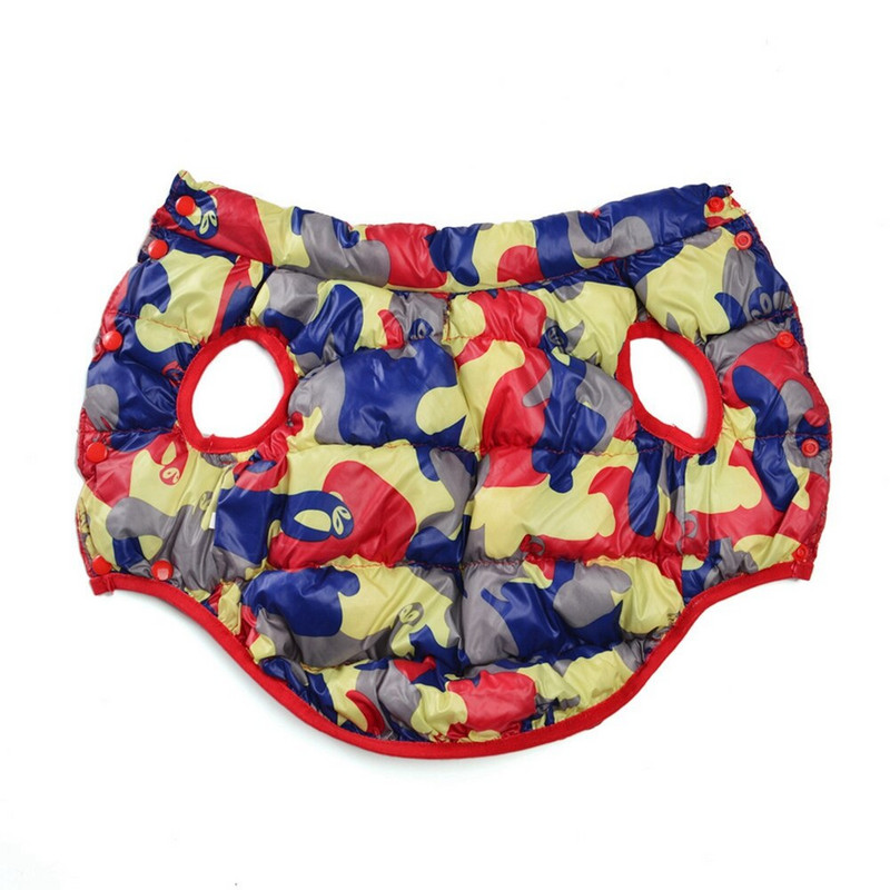 Pööratavad soojad lemmikloomariided väikestele koertele Lemmiklooma vest jakk jakk Talvine kutsika lemmikloomariided kostüüm Chihuahua prantsuse buldogi riietus