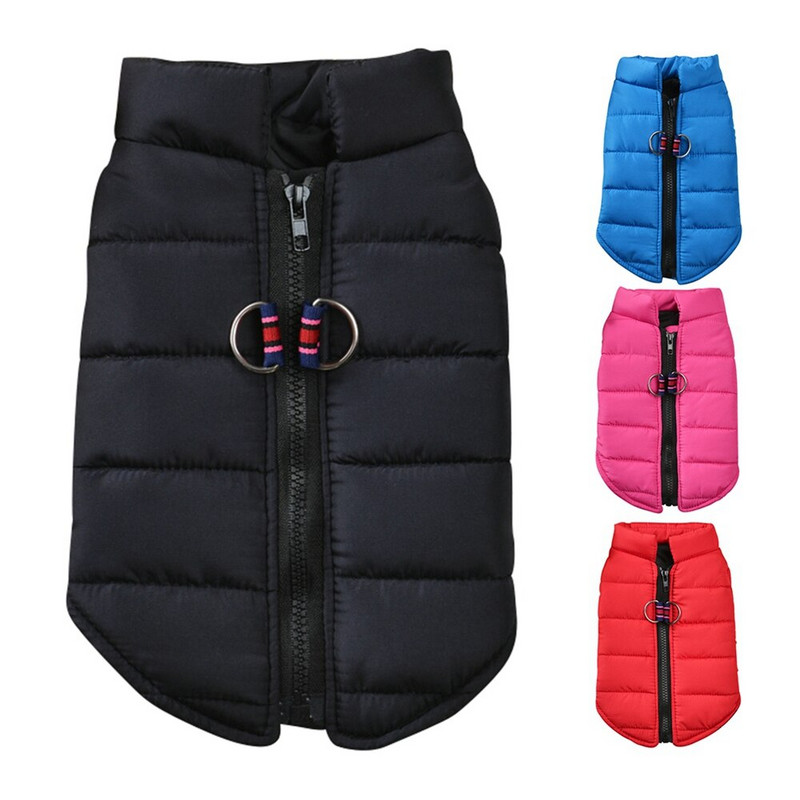 Vestă caldă pentru câini pentru câini de talie mică, mijlocie, jachetă, toamnă, iarnă, haine pentru câini, haine, chihuahua, pug, pisici