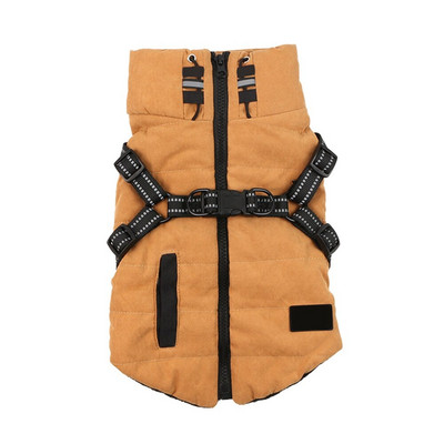 Talvine lemmiklooma koerte mantel lemmiklooma kutsika riietus vest Veekindel soe koera jope rakmetega Yorkies Chihuahua väikestele koertele lemmikloomade riided