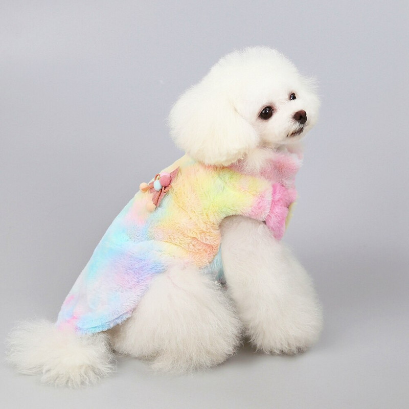 Haine pentru câini din lână caldă pentru câini de talie mică, iarnă, cățeluș, pisici, vestă Shih Tzu, chihuahua, jachetă pentru buldog francez, haine pentru pug.