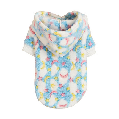 Kaput s kapuljačom za pse Zimska odjeća za kućne ljubimce Za male srednje pse Pomeranac Pulover Šnaucer Odjeća za dvije noge Topla odjeća za plišane