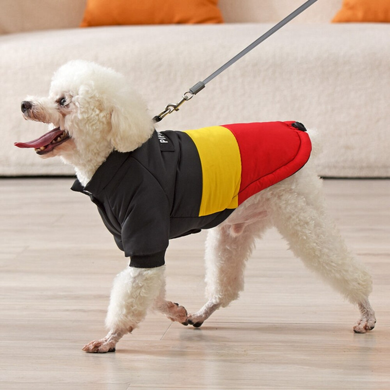 Talveriided koertele Soe koeravesti jope Veekindel värviga sobiv lemmikloomakoera mantel Vest Chihuahua Prantsuse buldogi rõivad