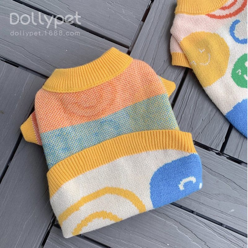 Rūbai augintiniams Rudens Žiema Šiltas Megztinis Mažas Šuo Mados Vilnos paltas Katė Mielas Megztinis Šuniukas Mielas Striukė Jorkšyro taksas