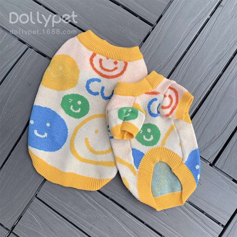 Rūbai augintiniams Rudens Žiema Šiltas Megztinis Mažas Šuo Mados Vilnos paltas Katė Mielas Megztinis Šuniukas Mielas Striukė Jorkšyro taksas