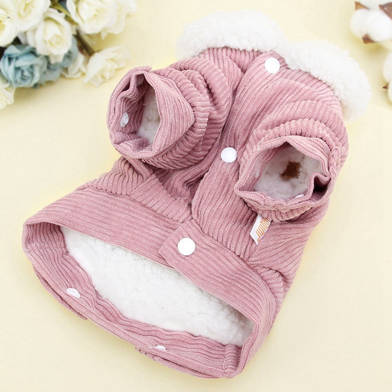 Odjeća za pse Jesen Zima Puppy Pet Dog Kaput Jakna Za male srednje pse Thicken Warm Chihuahua Yorkies Odjeća Odjeća za kućne ljubimce