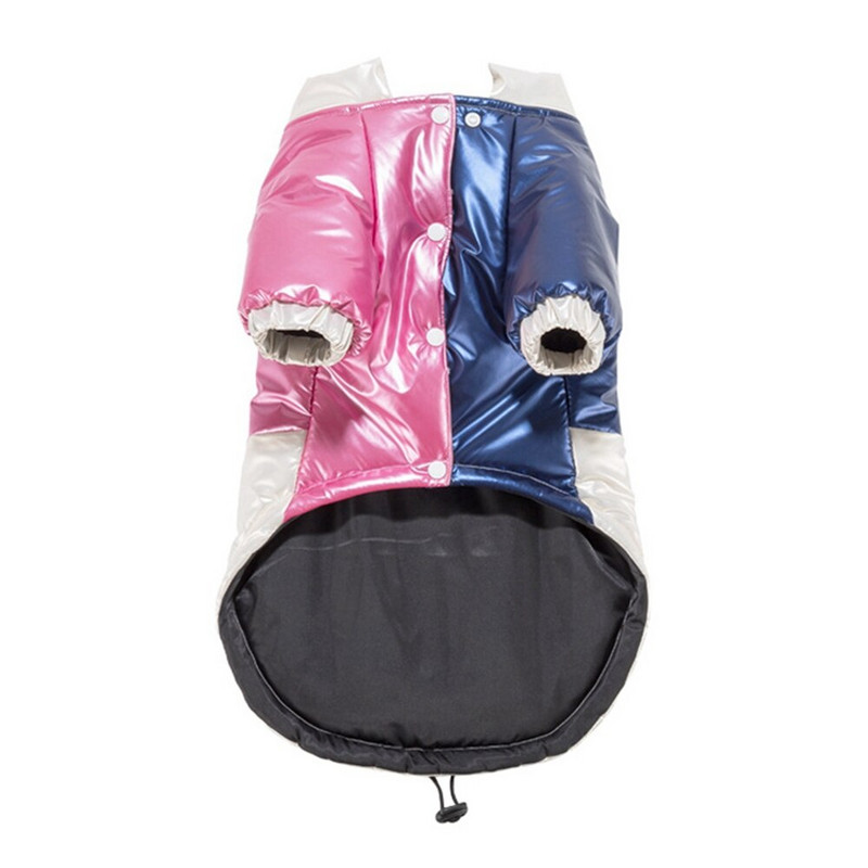 Odjeća za pse s prstenom za povlačenje Vodootporni kaput za štene Zimska topla podstavljena jakna za srednje velike pse po hladnom vremenu Chihuahua