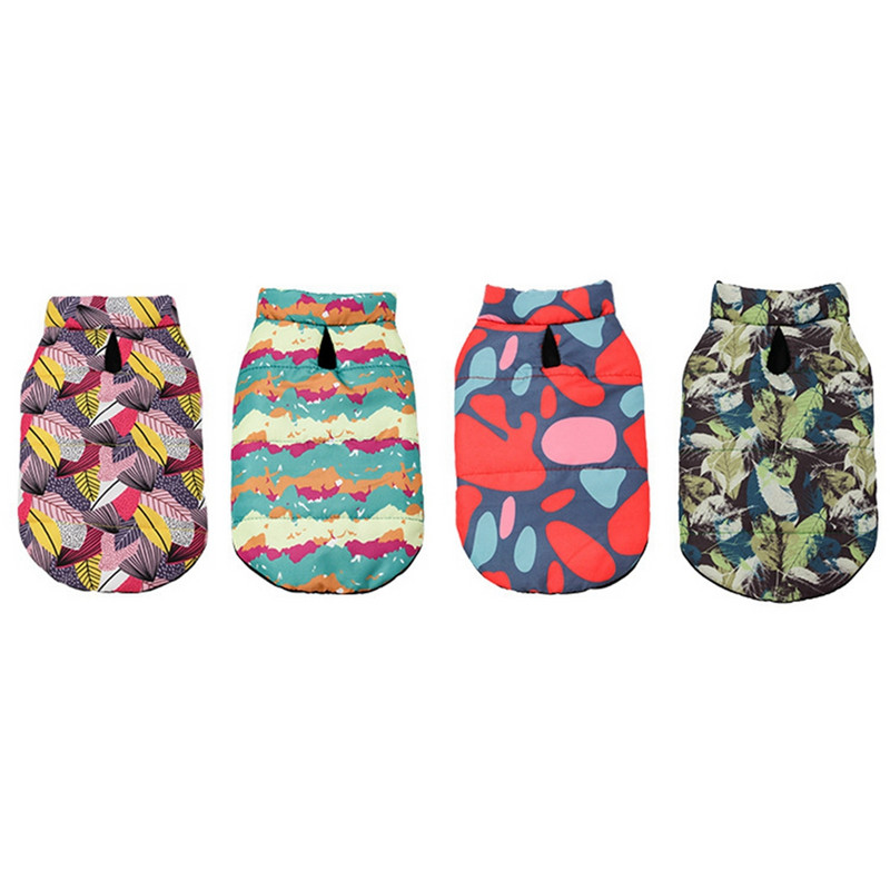 Lemmiklooma puuvillane jope sügistalv keskmine väike koer riided kapuuts mantel kassipoeg kutsikas soe kampsun buldog puudel malta