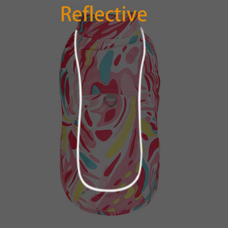 Žieminiai šunų rūbai Šilti naminių gyvūnėlių paltai Striukė su pavadėliu mažiems vidutiniams šunims Drabužiai Prancūzų buldogo šuniuko katės naminių gyvūnėlių liemenės striukės