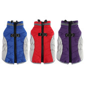 Ρούχα για σκύλους Χειμερινά ζεστά μπουφάν για κατοικίδια, αντιανεμικό παλτό σκυλιών Ρούχα για μικρούς μεσαίους σκύλους Ρούχα για κουτάβια μπουλντόγκ Τσιουάουα