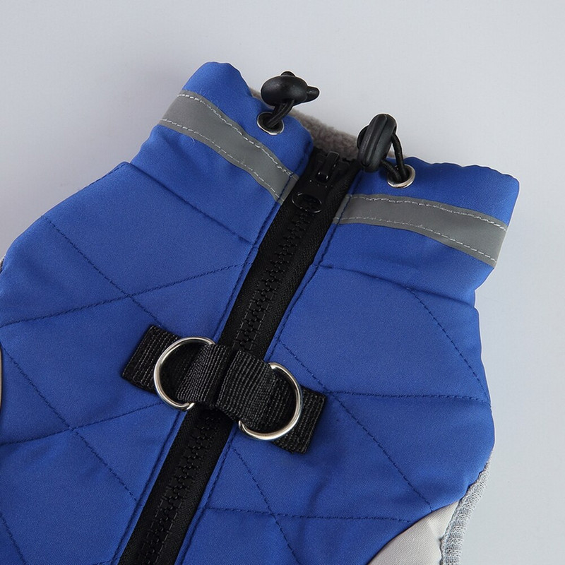 Ρούχα για σκύλους Χειμερινά ζεστά μπουφάν για κατοικίδια, αντιανεμικό παλτό σκυλιών Ρούχα για μικρούς μεσαίους σκύλους Ρούχα για κουτάβια μπουλντόγκ Τσιουάουα