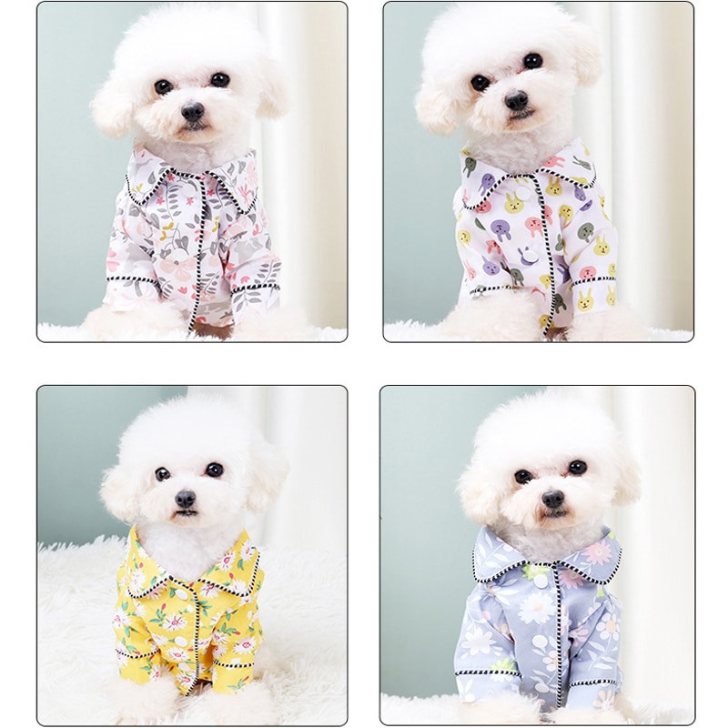 Πιτζάμες για κατοικίδια Μόδα Ρούχα για κατοικίδια Πουκάμισο για σκύλους Πολυτελές παλτό Σακάκι Ελεύθερο ένδυμα για μικρομεσαίες σκύλους γάτα Chihuahua μπουλντόγκ ρούχα για κατοικίδια