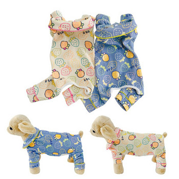 Πιτζάμες για σκύλους Ολόσωμη φόρμα για χειμερινή γάτα κουτάβι Μικρά ρούχα για σκύλους Teddy πουκάμισο Rompers Yorkie Pomeranian Μαλτέζικη κανίς Bichon Ρούχα για κατοικίδια