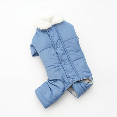 Jachetă de iarnă pentru animale de companie haine calde pentru câini salopete salopete costum pentru cățeluș mic costum de cățeluș Yorkie pudel bichon pomeranian ținută