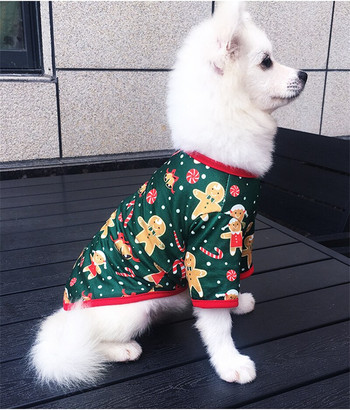Χριστουγεννιάτικα ρούχα για σκύλους Γιλέκο ρούχων για κατοικίδια για μικρό σκύλο γάτα στολή κουταβιού Χαριτωμένο γατάκι Στολή Chihuahua για κουτάβι αρκουδάκι