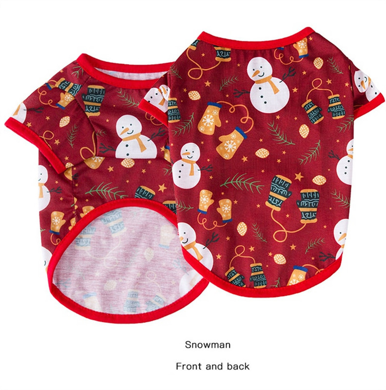 Božićna odjeća za pse Odjeća za kućne ljubimce Prsluk za malog psa Mačka Odjeća za štene Slatka mačića Kostim za štene čivave Odjeća za plišanog psa