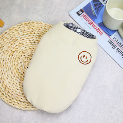 Vestă din bumbac pur pentru animale de companie, toamnă iarnă, haine pentru câini de talie mică, jachetă groasă, pulover cald, cămașă de modă pentru cățeluș, haină chihuahua Yorkshire pug