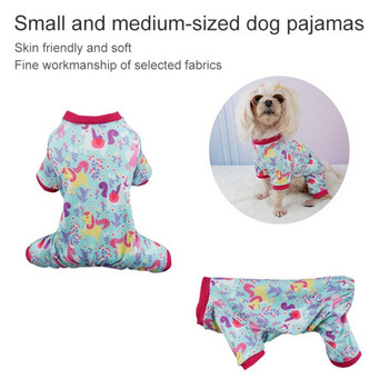 Φόρμες χειμερινής φόρμας για σκύλους για μικρά σκυλιά Ζεστά φλις κουτάβι γάτα Πιτζάμες για κατοικίδια Shih Tzu Yorkie ropa para perros medianos