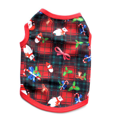 Kalėdiniai šunų drabužiai Naujieji metai augintiniai šunų drabužiai mažiems ir vidutiniams šunims Kostiumas Čihuahua naminių gyvūnėlių marškinėliai Šilti šunų drabužiai Jorkšyras