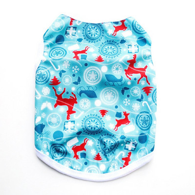 Kalėdiniai šunų drabužiai Naujieji metai augintiniai šunų drabužiai mažiems ir vidutiniams šunims Kostiumas Čihuahua naminių gyvūnėlių marškinėliai Šilti šunų drabužiai Jorkšyras