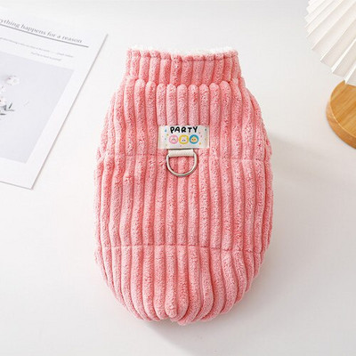 Lemmikloomariided Sügistalvine Vest Väike koer Soe Mood Rakmed Kassi Armas Villane Kampsun Kutsikas Paks Kasukas Chihuahua Bulldog Puudel