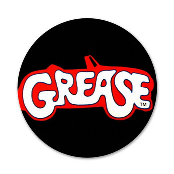 Grease Tell Me About It Икони на шипове Щифтове Декорация на значки Брошки Метални значки за дрехи Декорация на раница