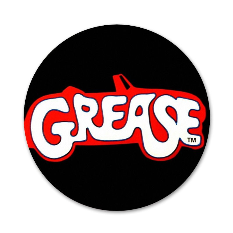 Γράσο Πες μου για αυτό Καρφίτσες Καρφίτσες Κονκάρδες Διακόσμηση Καρφίτσες Μεταλλικές Σήματα για Ρούχα Διακόσμηση σακιδίου πλάτης