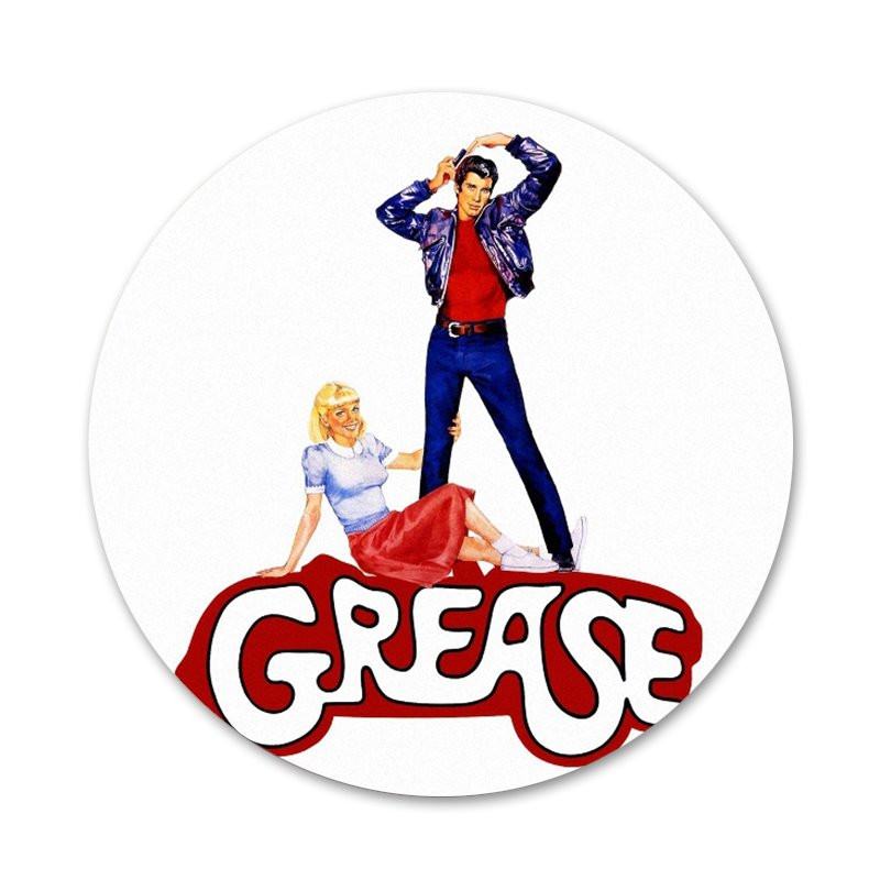 Γράσο Πες μου για αυτό Καρφίτσες Καρφίτσες Κονκάρδες Διακόσμηση Καρφίτσες Μεταλλικές Σήματα για Ρούχα Διακόσμηση σακιδίου πλάτης