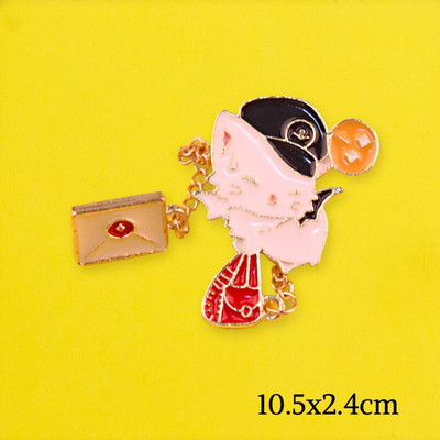 Rahulikult armsad kassid Märgid riiete jaoks Loomade emaili nööpnõelad seljakottide jaoks riided reväärinõelad seljakoti märgid Märk Ehted kingitus