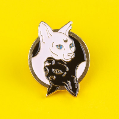 Rahulikult armsad kassid Märgid riiete jaoks Loomade emaili nööpnõelad seljakottide jaoks riided reväärinõelad seljakoti märgid Märk Ehted kingitus