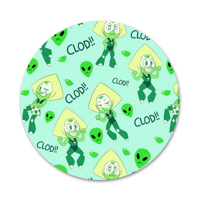 58 mm STEVEN UNIVERSE PERIDOT ikoonid nööpnõelad märgi kaunistus prossid metallist märgid seljakoti kaunistamiseks